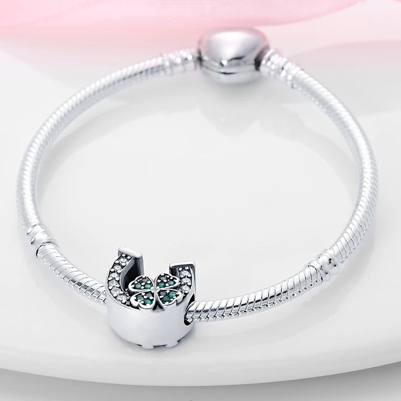 Bracelet Four Leaf Clover Charms