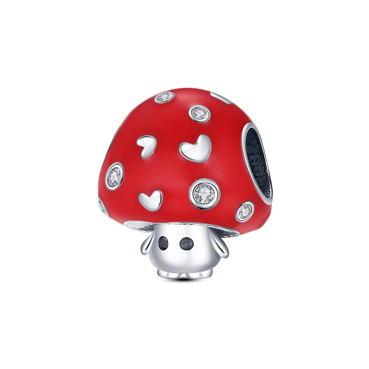 Red Charm Bead Charms