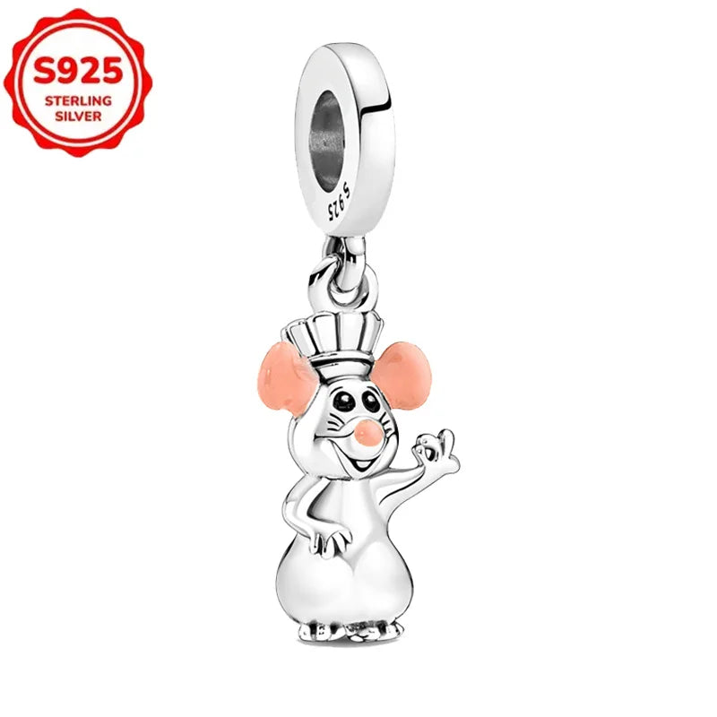 925 Silver Bracelets DIY Jewelry Gift