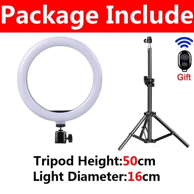 33cm LED Selfie Ring Light For Photography