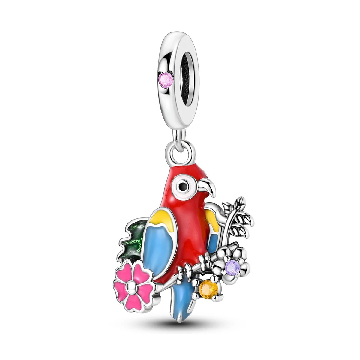 Red Charm Bead Charms