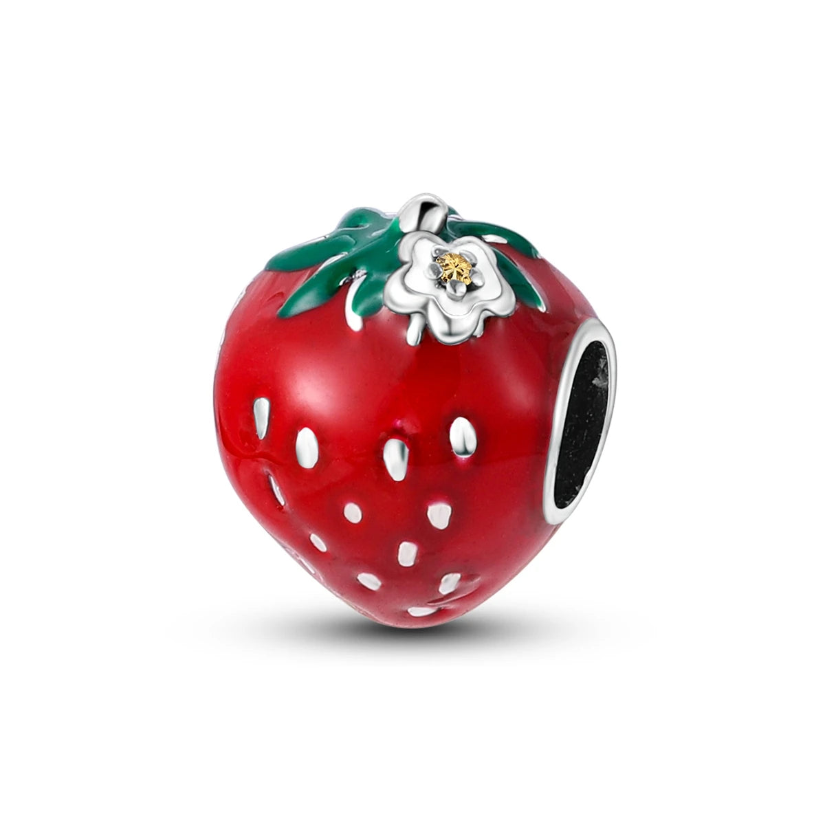 Red Charm Bead Charms