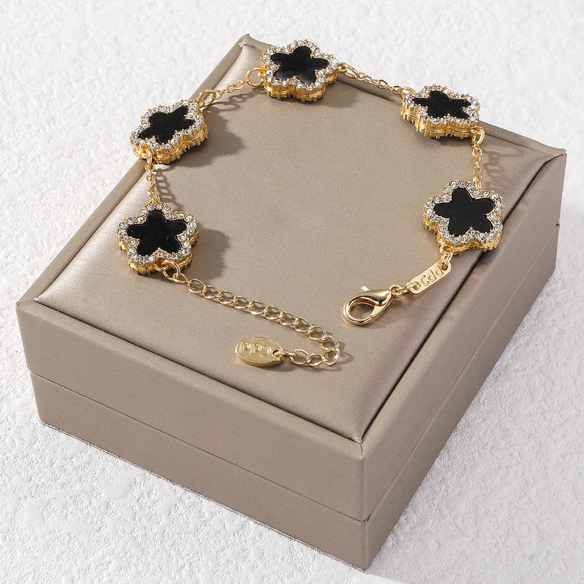 Sterling Silver Adjustable Flower Bracelet