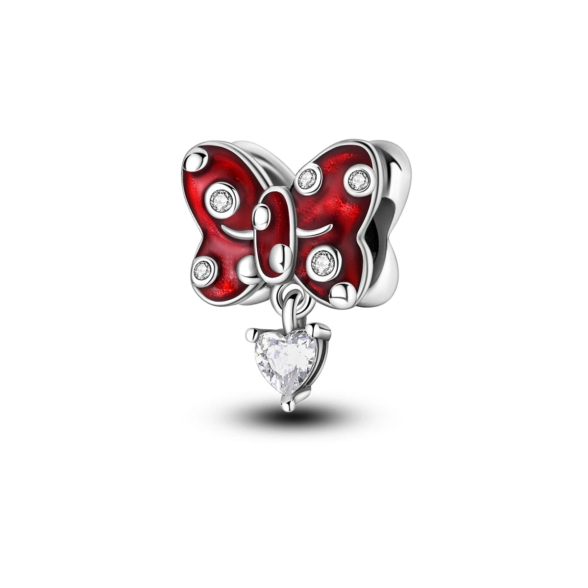 Red Charm Bead Charms