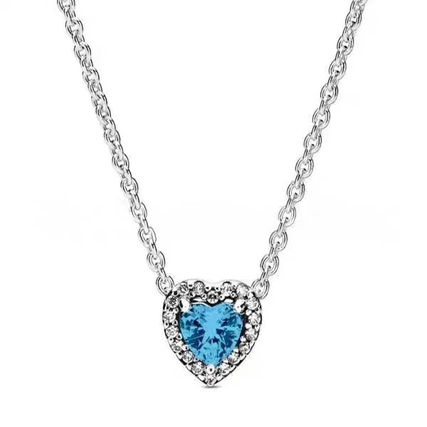 Colorful Heart-Shaped Necklace