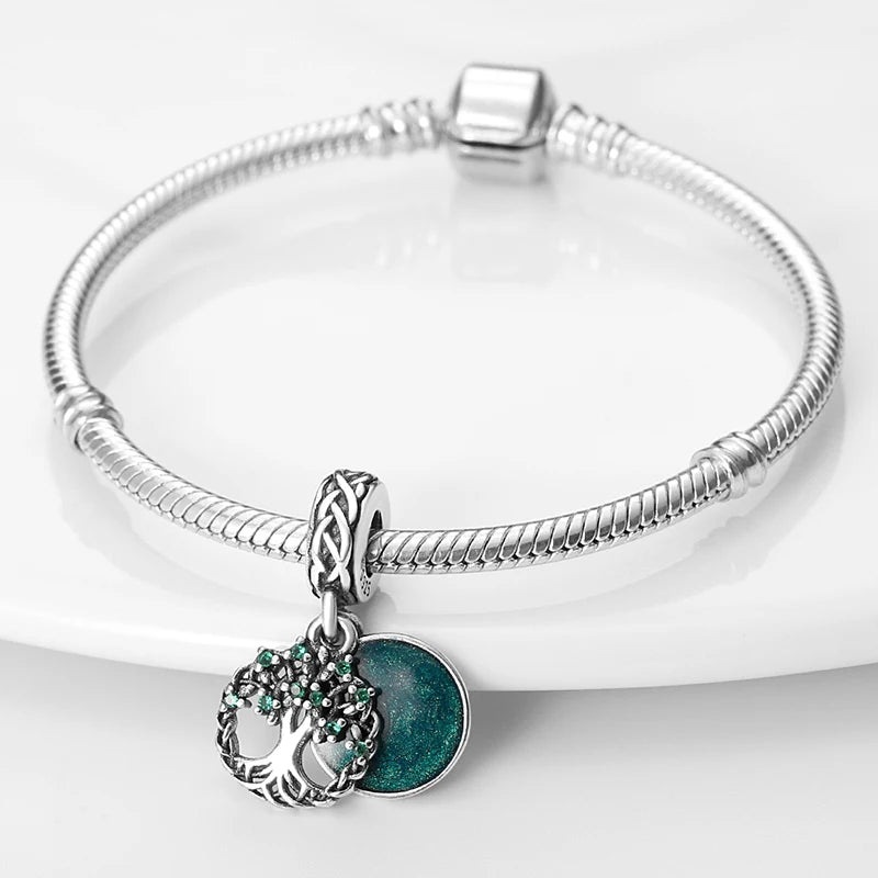 Bracelet Four Leaf Clover Charms