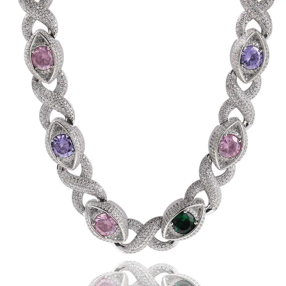 Iced Out Infinity Cuban Chain