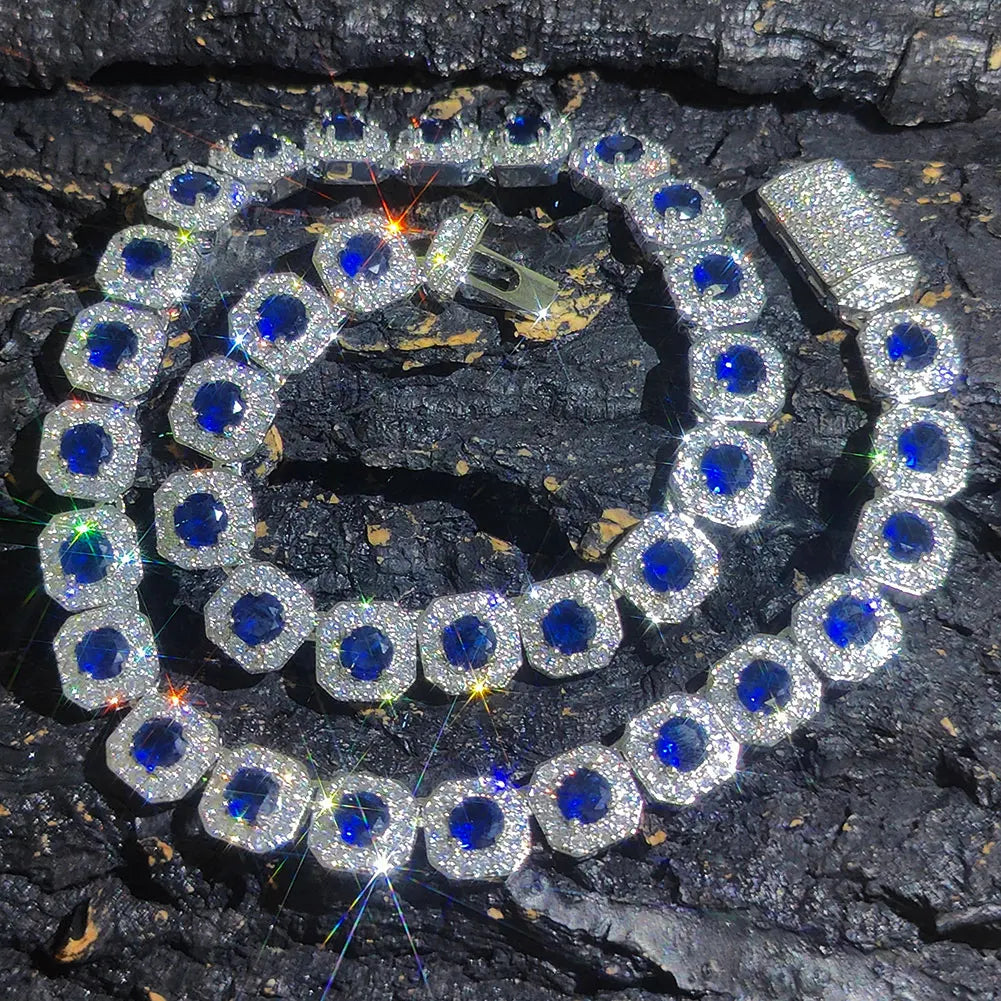 Tennis Chain Cubic Zirconia Diamond Necklace
