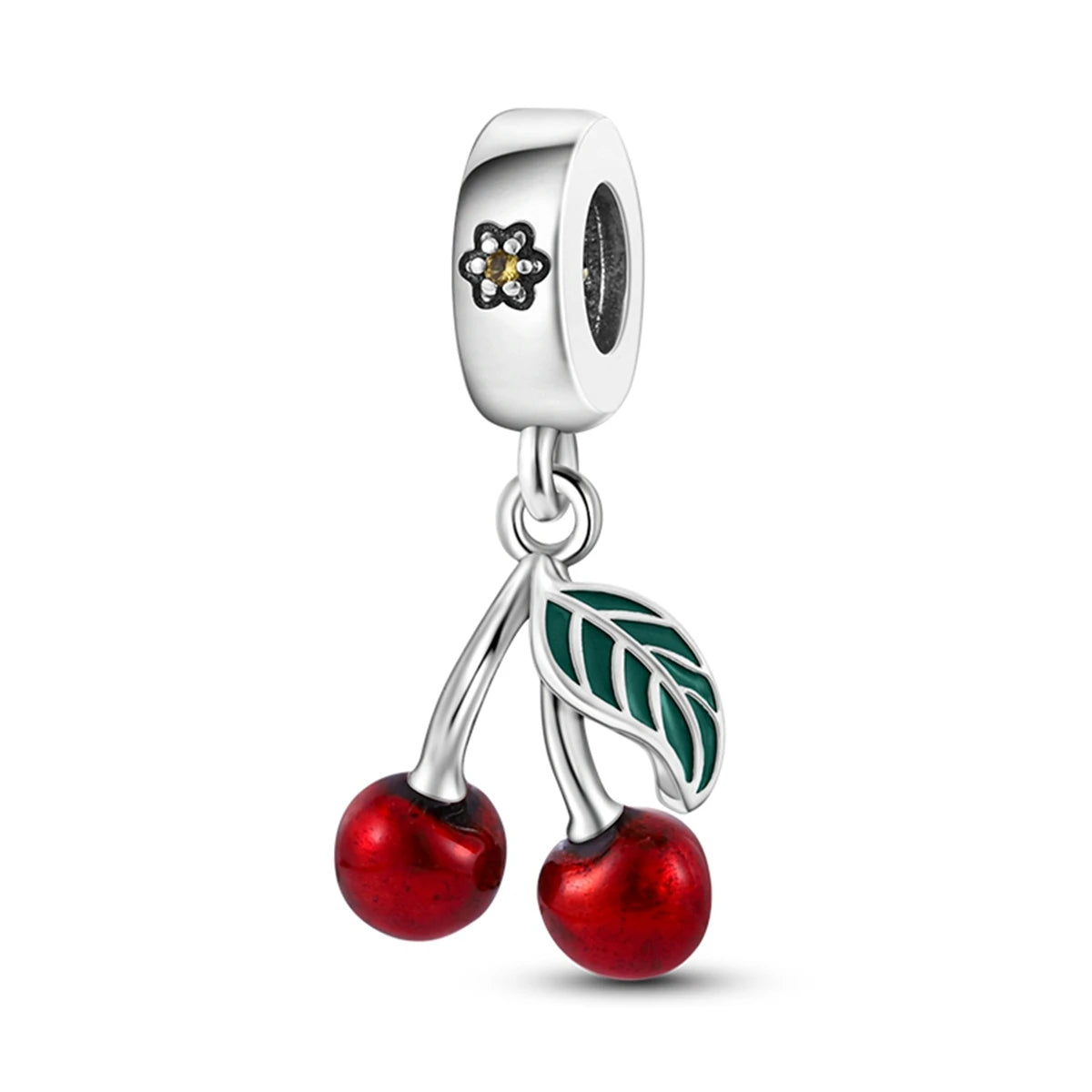 Red Charm Bead Charms