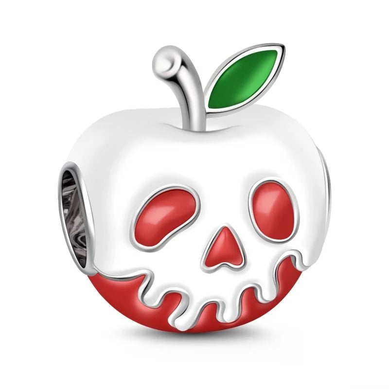 Fruit Charm Beads 925 Sterling Silver