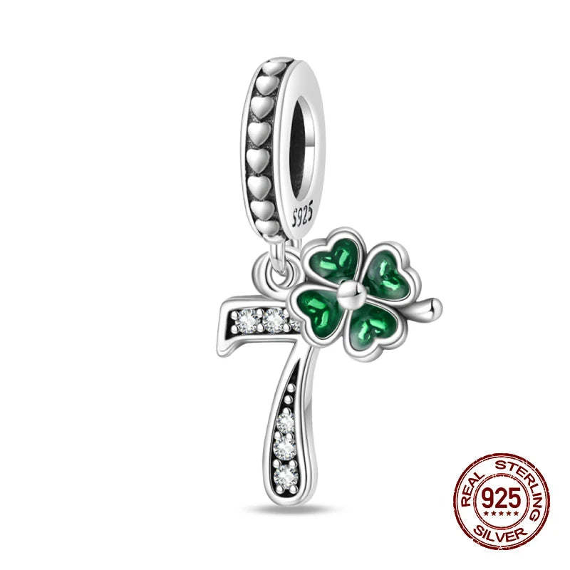 Bracelet Four Leaf Clover Charms
