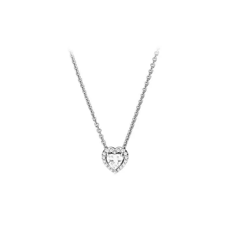 Colorful Heart-Shaped Necklace