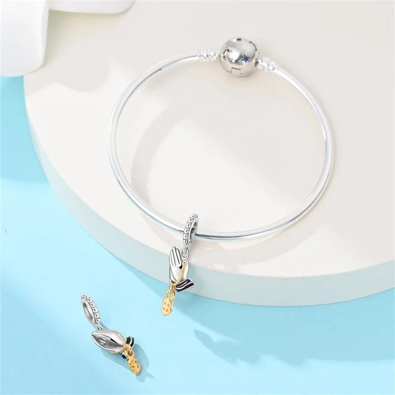 Prayer US Dollar Pendants Charms