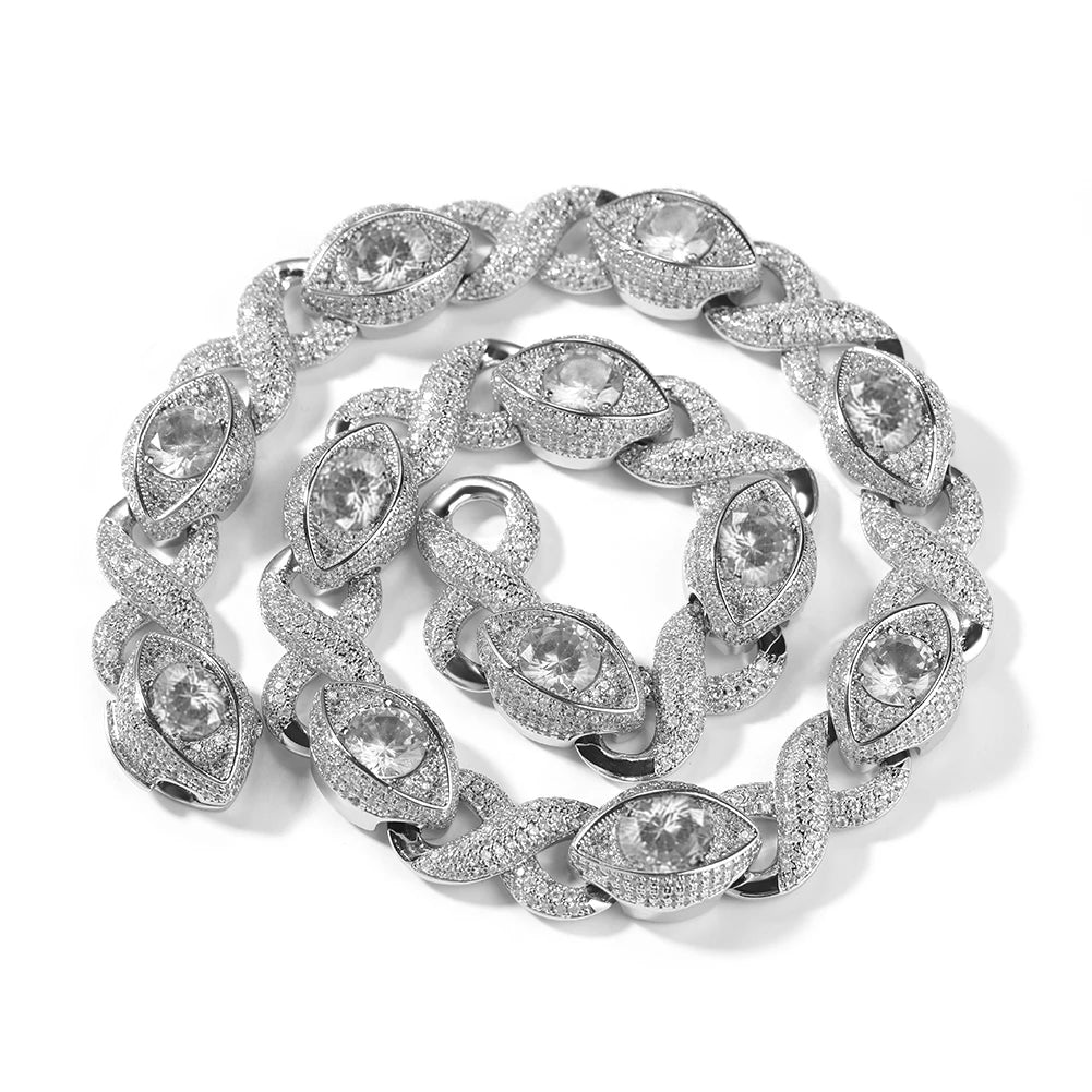 Iced Out Infinity Cuban Chain