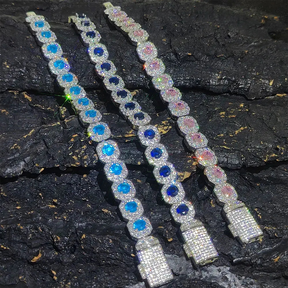 Tennis Chain Cubic Zirconia Diamond Necklace