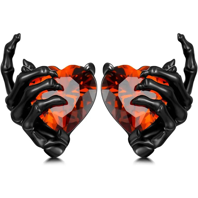 Dark Ghost Hand Earrings