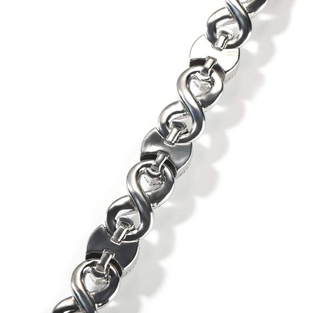 Iced Out Infinity Cuban Chain