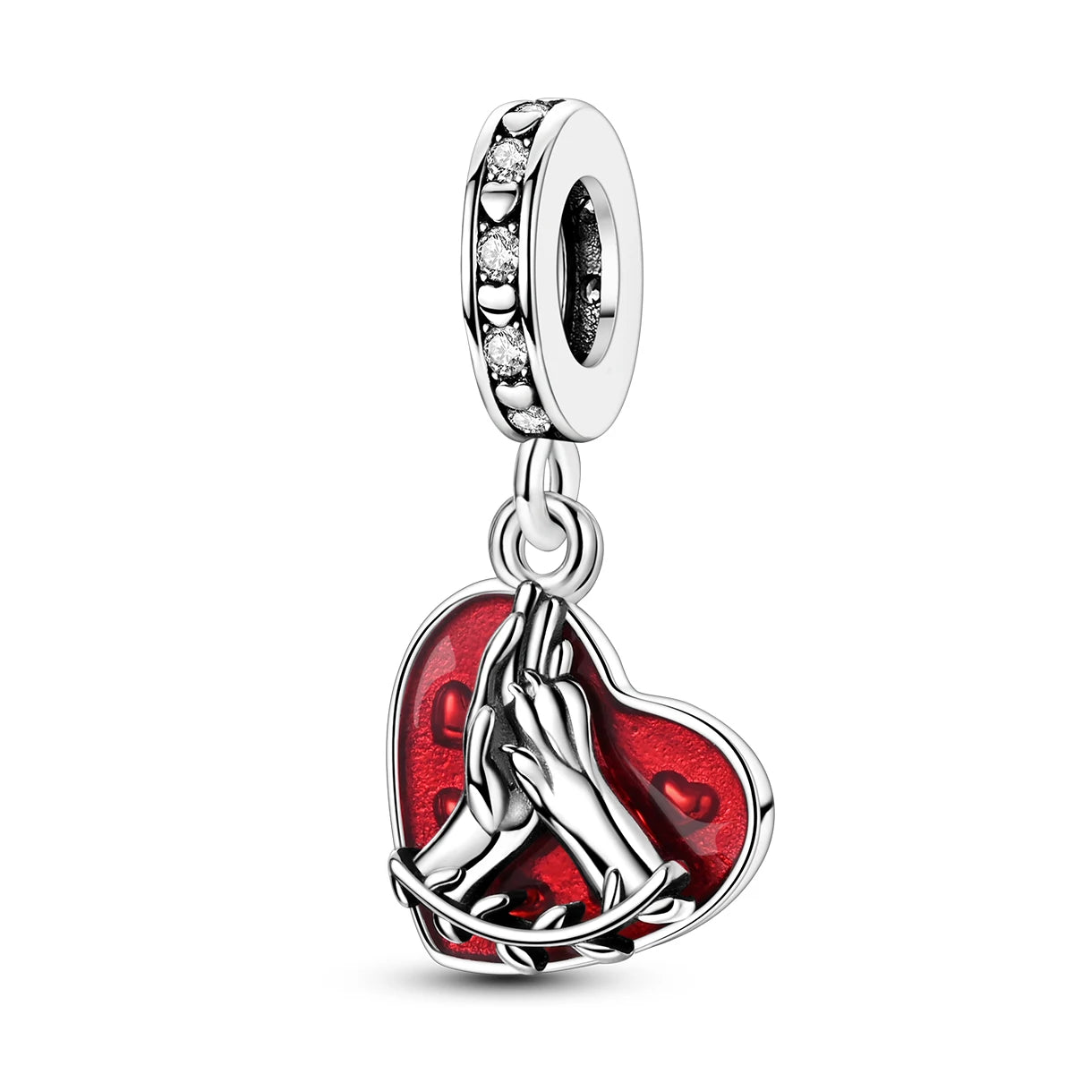 Red Charm Bead Charms