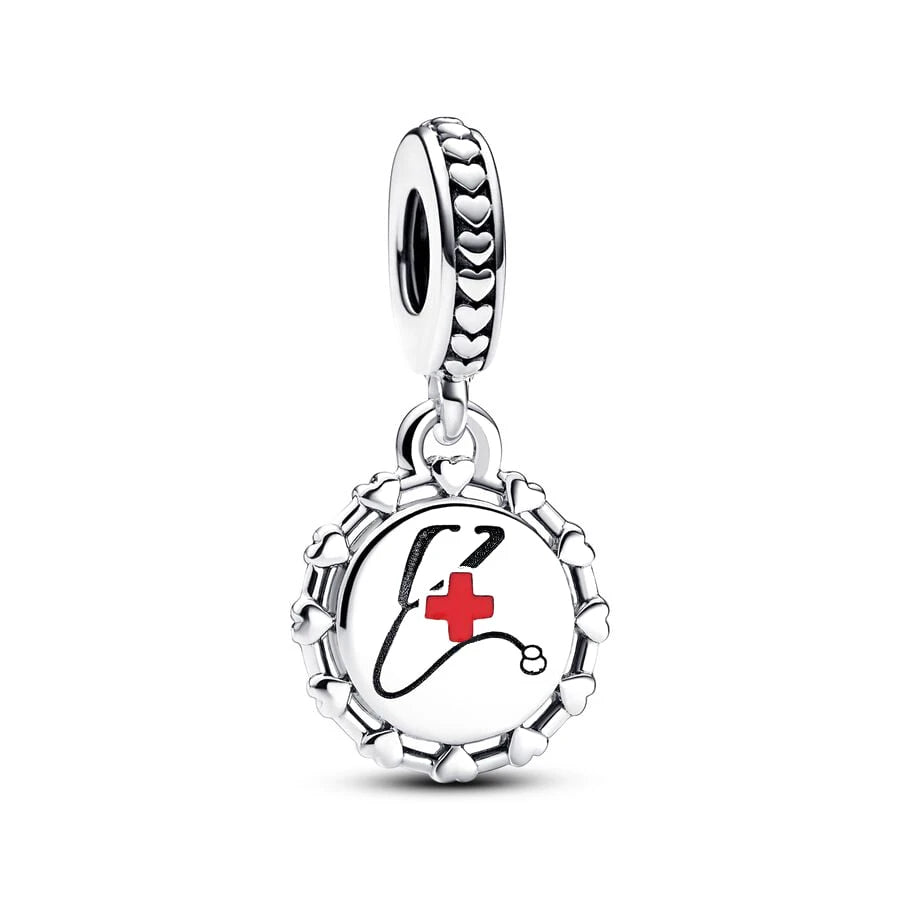 Fruit Charm Beads 925 Sterling Silver
