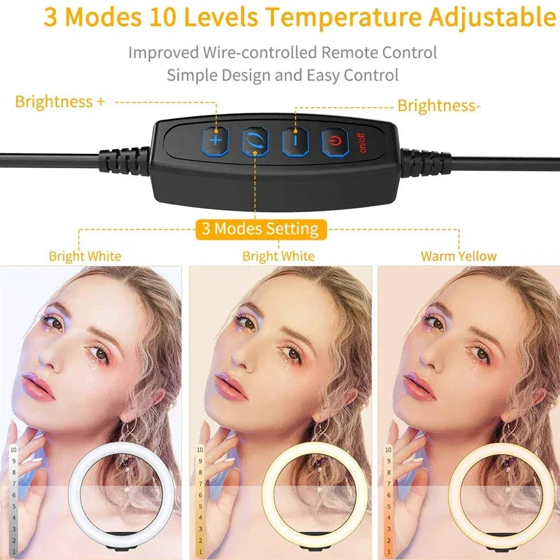 33cm LED Selfie Ring Light For Photography