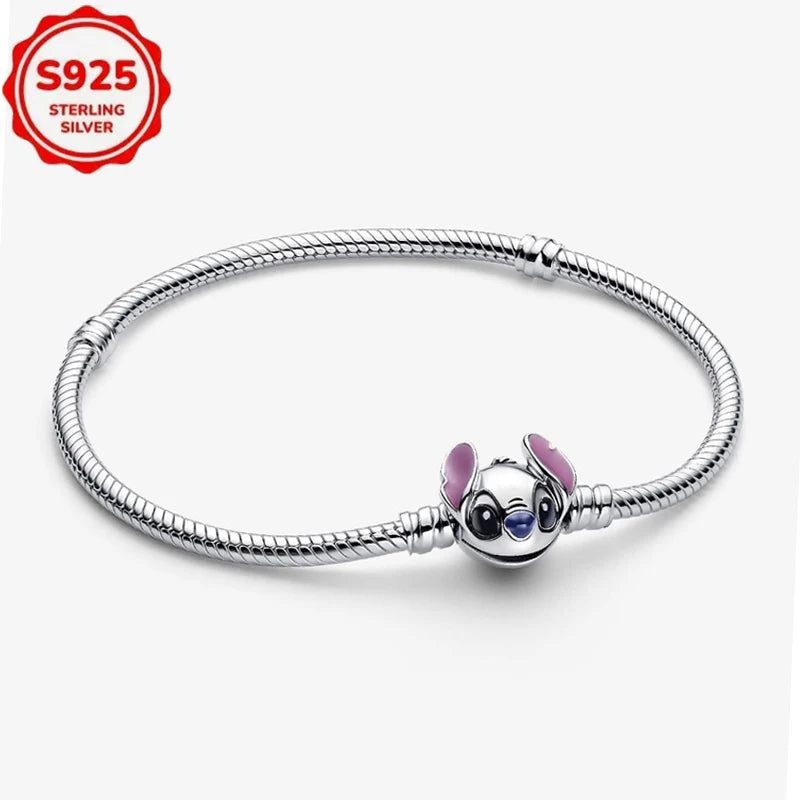 925 Silver Bracelets DIY Jewelry Gift