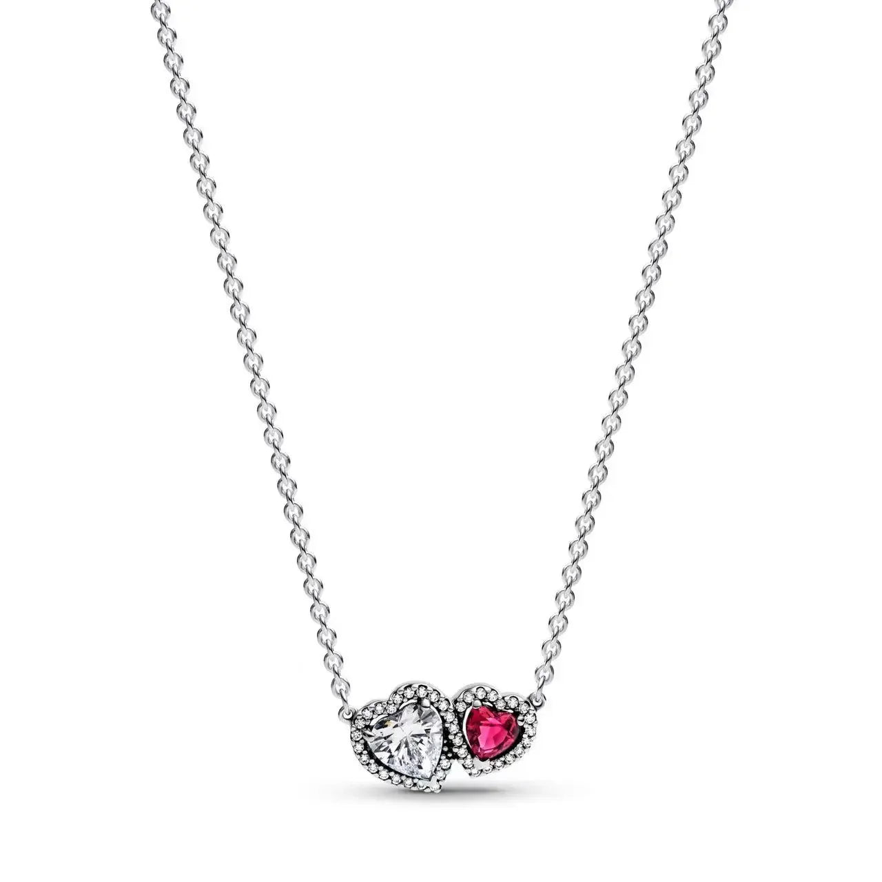 Colorful Heart-Shaped Necklace