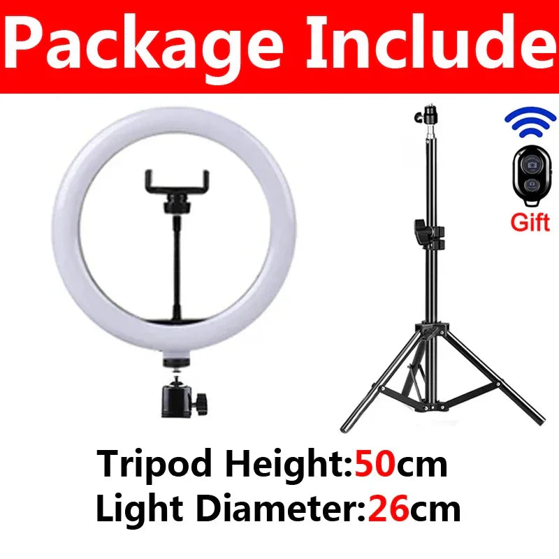 33cm LED Selfie Ring Light For Photography
