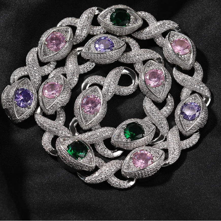 Iced Out Infinity Cuban Chain