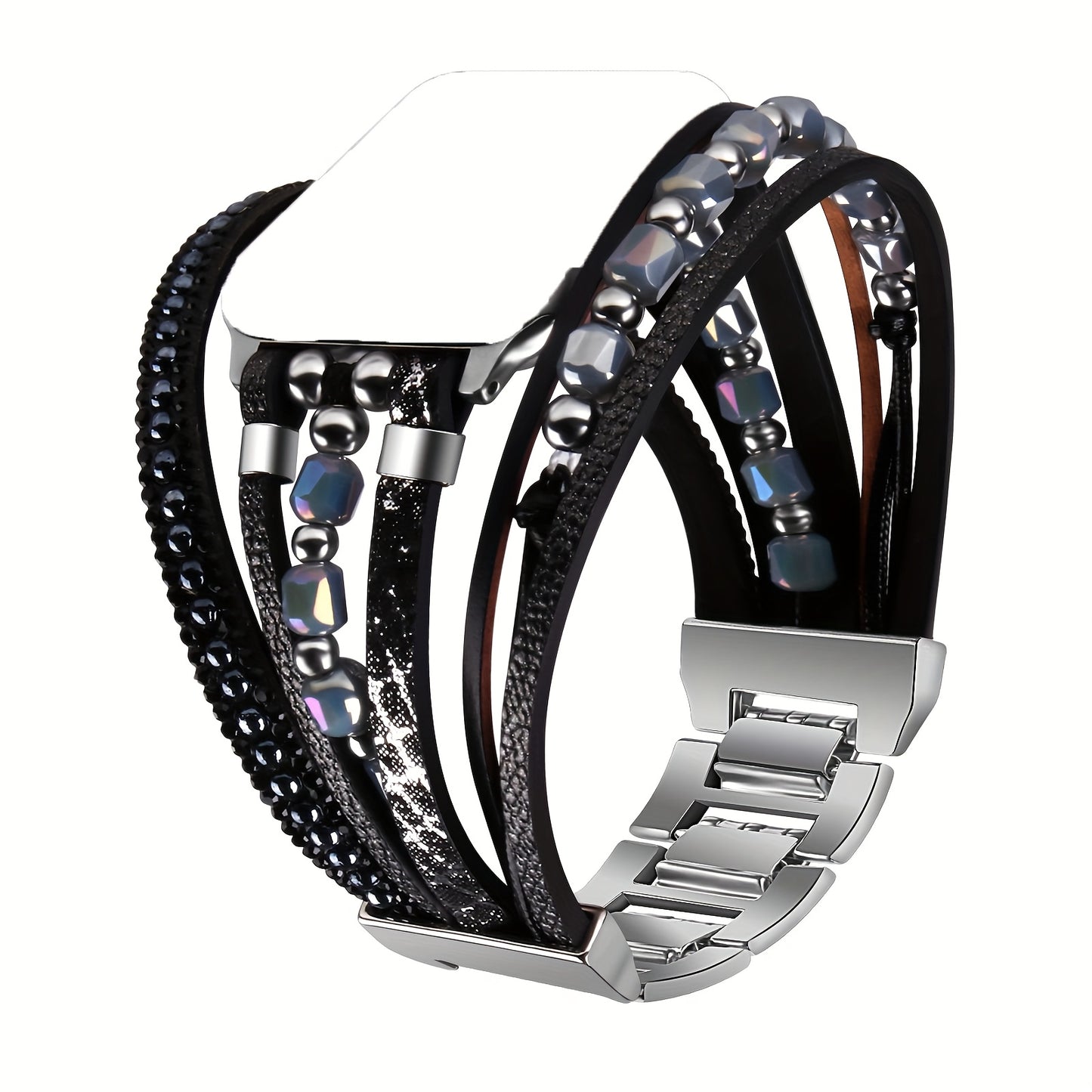 Stylish Heart-Themed Metal Strap Bracelet with a Cowboy Chain Design for The for iwatch Ultra 2, Compatible with for apple Watch Series 10/9/8/7/6/5/4/3/SE, Suitable for Women in Sizes 38/40/41/42/44/45/46/49Mm