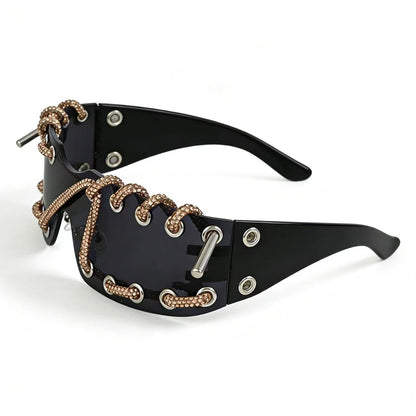 Cyberpunk Y2K Frameless Glasses