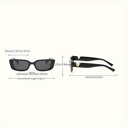 1 Pair of Retro Y2K Style Glasses for Both Men And Women