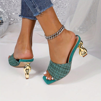 Fashionable High-Heeled Shoes with Unique Designs, Women Shoes