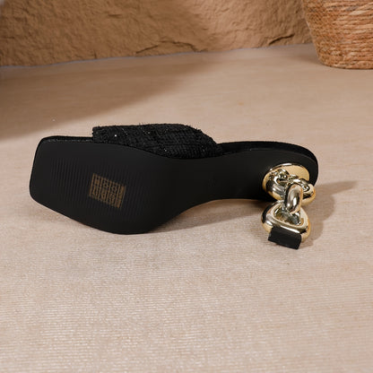 Fashionable High-Heeled Shoes with Unique Designs, Women Shoes