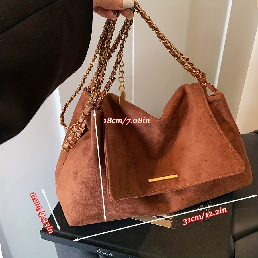 Elegant Shoulder Bag, Crescent Shape, Perfect Choice for Any occasion