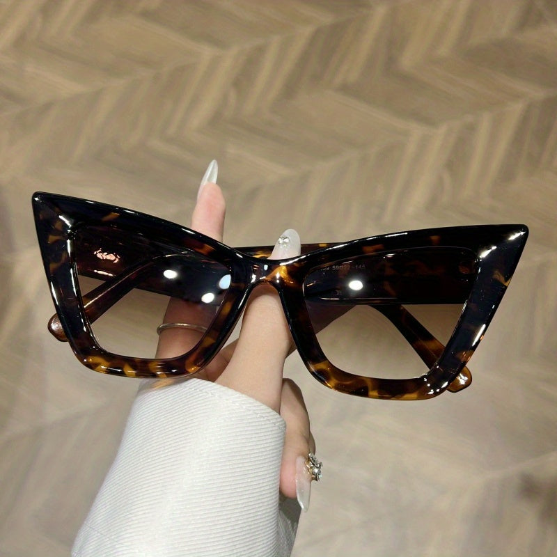 Oversized Cat-Eye Glasses for Women