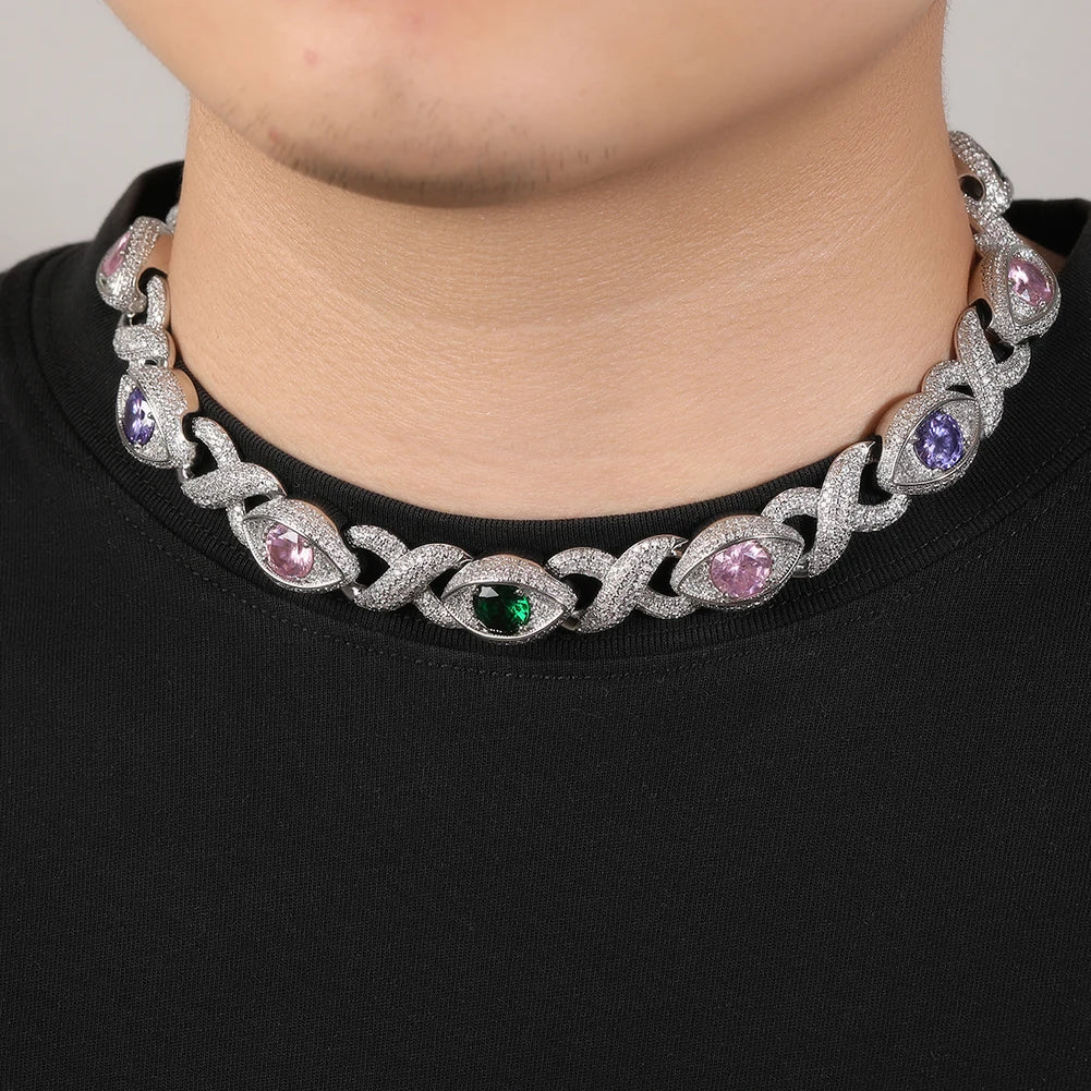 Iced Out Infinity Cuban Chain
