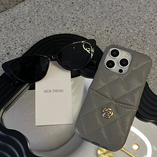 Luxury Leather Case Cover For iPhone 17 Air 16 15 14 13 Pro Max Plus