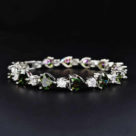 Heart Bracelet Bangle Bracelet