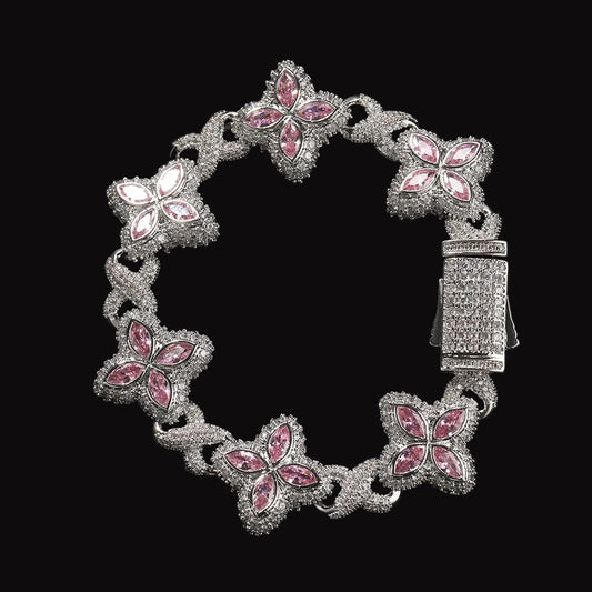 Iced clover Bracelet