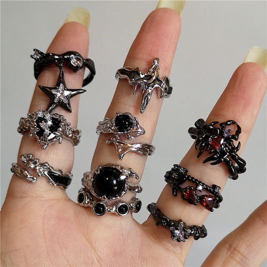 Goth Rings For Woman