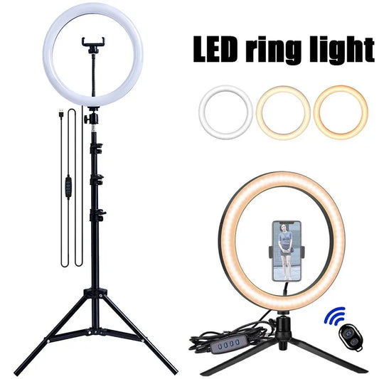 33cm LED Selfie Ring Light For Photography