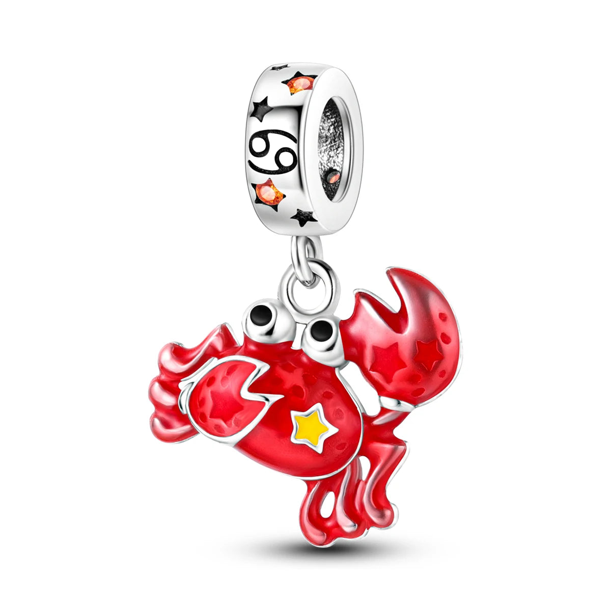 Red Charm Bead Charms
