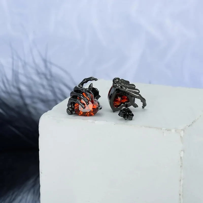 Dark Ghost Hand Earrings