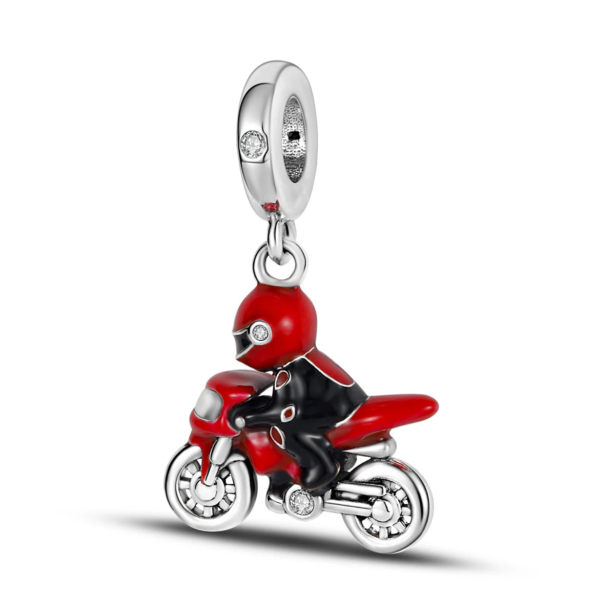 Red Charm Bead Charms