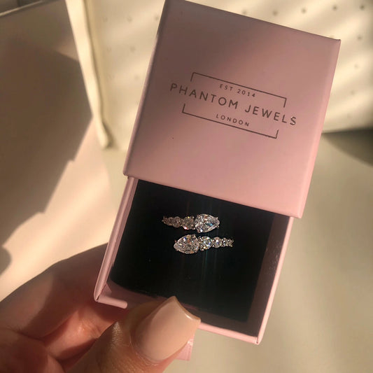 Gold Silver Adjustable Ring