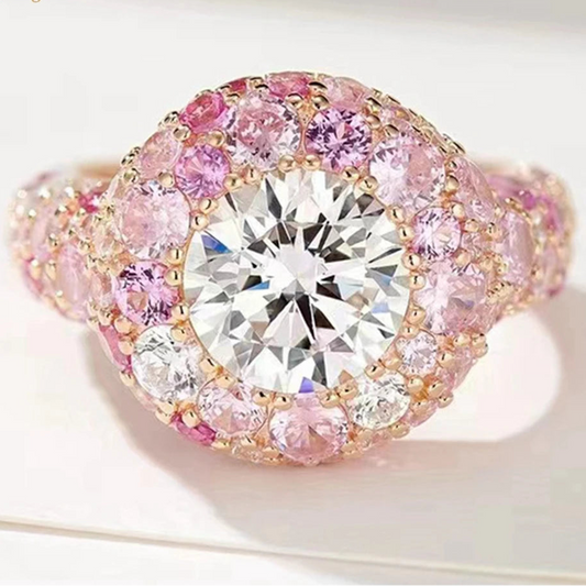 18K Gold Plated 925 Sterling Silver Ring