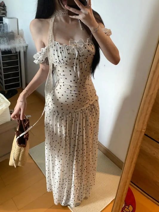 Y2k Sweet Polka Dot Dress